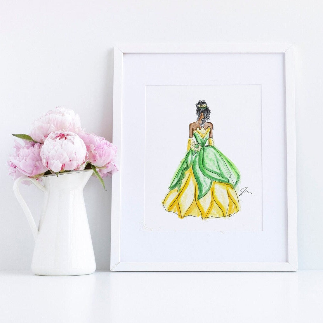 The Princess and the Frog Art Print