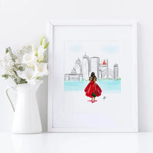 Holiday In Boston Art Print