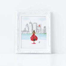 Holiday In Boston Art Print