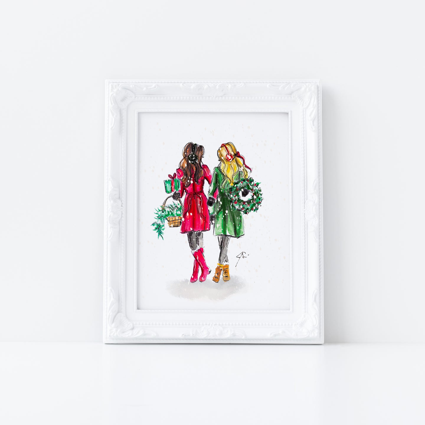 Merry and Bright Art Print
