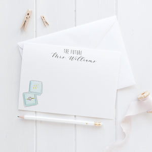 Personalized Engagement Stationery Set