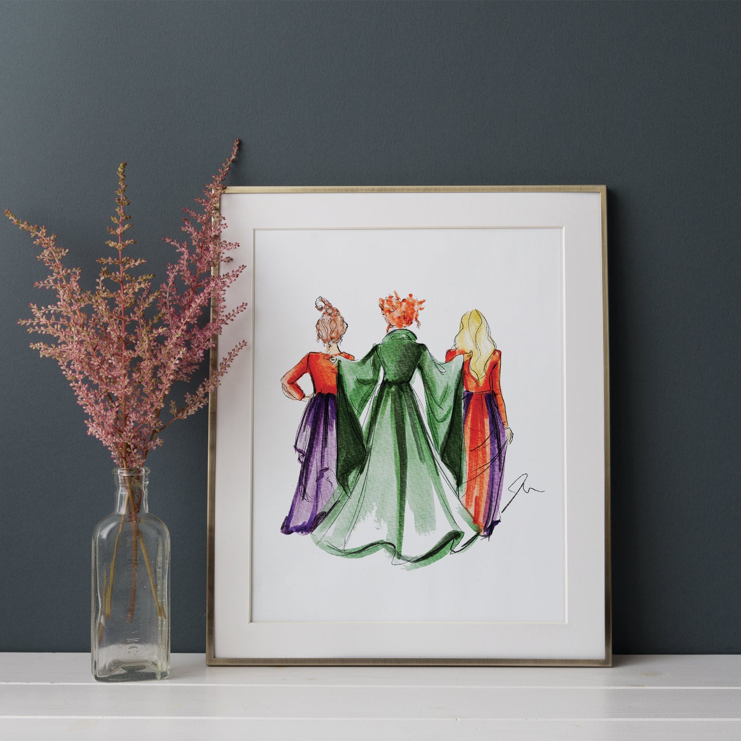 The Witch Sisters Art Print