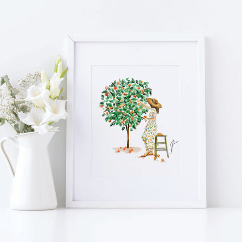Sweet Citrus Art Print