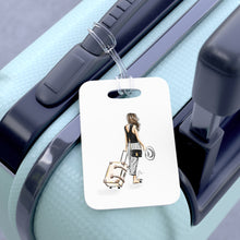 First Class (Brunette) Luggage Tag