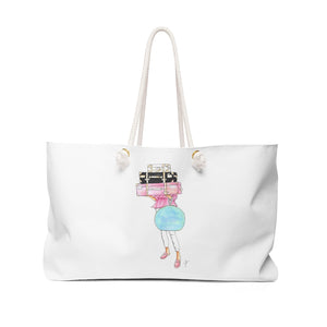 Luggage Girl (Light) Weekender Bag