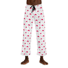 Men's Candy Cane and Santa Hats Pajama Pants
