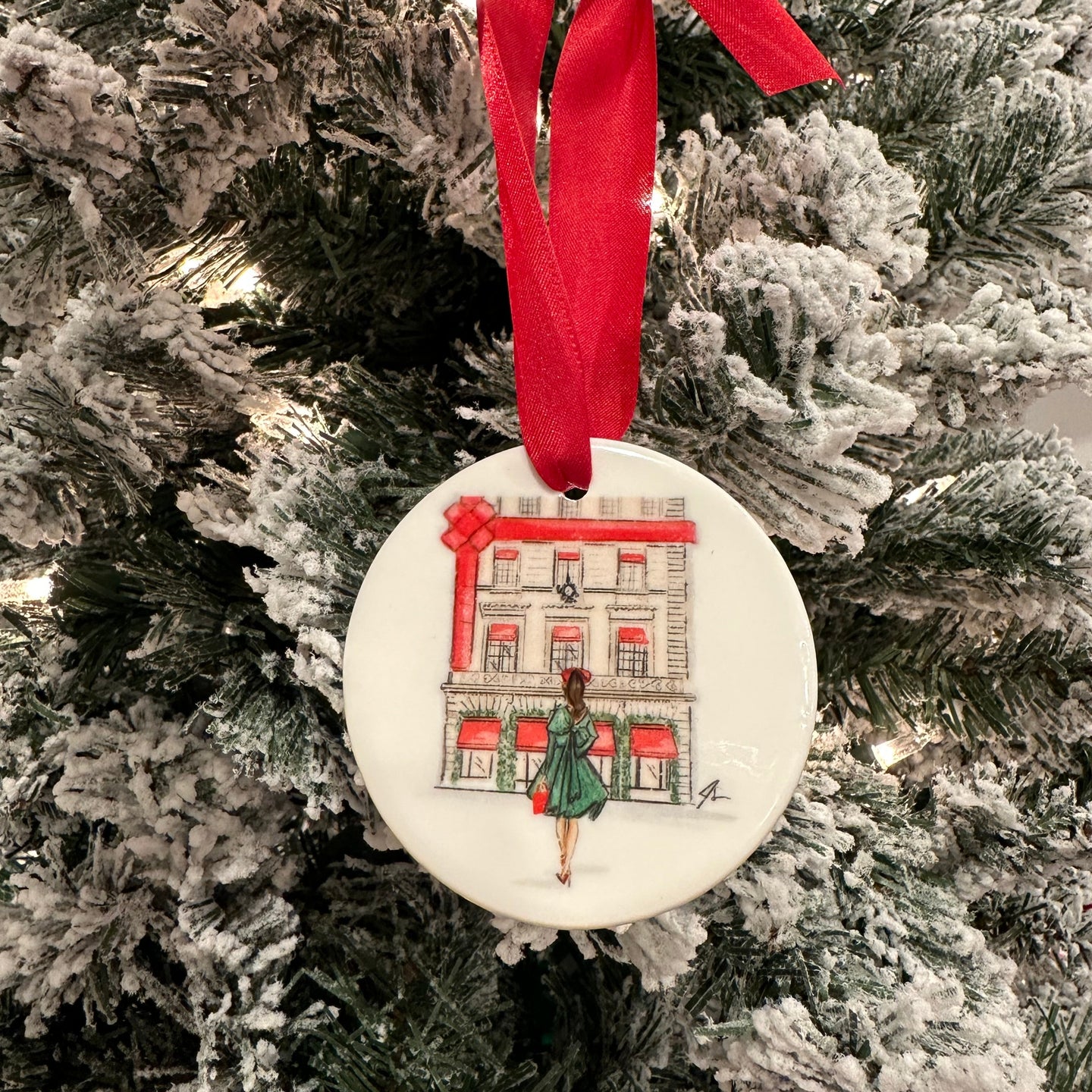 Cartier Christmas Ornament