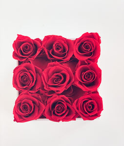City Shopper - Classic Square Rose Box