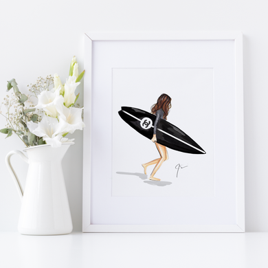 The Surfer Art Print