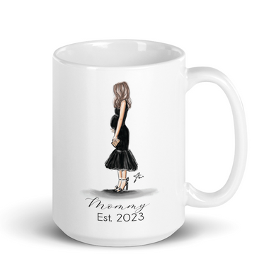 Personalized Mommy Established Mug