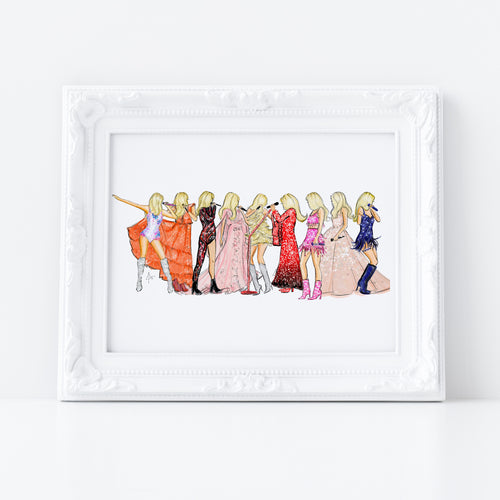 The Lineup Art Print