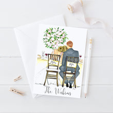 The Bride and Groom Card