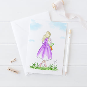 Cottontail Card