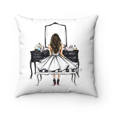 The Black Vanity  Pillow