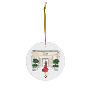 J'Dior Holiday Ornament (Brunette)