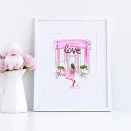 The Love Shop Art Print