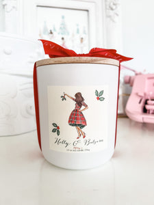 Holly and Balsam Candle