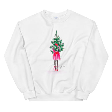 Oh Christmas Tree Sweatshirt By Melsy's Illustrations