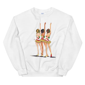 Holiday Dancers Sweatshirt By Melsy's Illustrations
