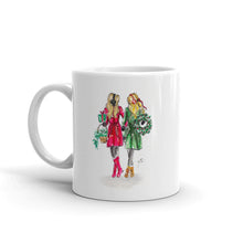 Merry and Bright Mug (Blondes) By Melsy's Illustrations