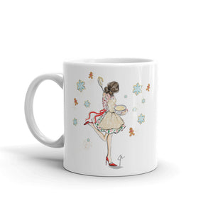 Baking Spirits Bright Mug (Brunette) By Melsy's Illustrations