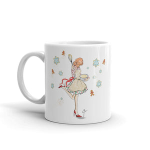 Baking Spirits Bright Mug (Red) By Melsy's Illustrations