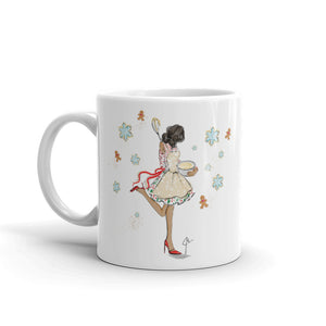 Baking Spirits Bright Mug (Dark) By Melsy's Illustrations