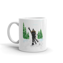 Skis And Trees Mug By Melsy's Ilustrations