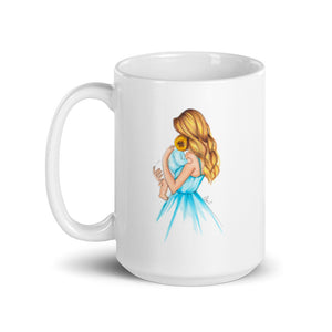 A Mother's Gift Blue (Blondes) Mug