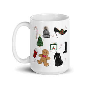 Winter Essentials Mug By Melsy's Illustrations