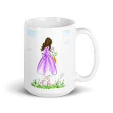 Cottontail and Carrots (Brunette) Mug